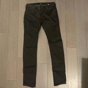 Dark Gray Slim Luke Jeans By Lee